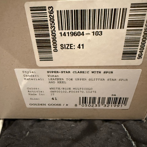 Limited edition Golden goose Super-Star sneakers - Picture 10 of 10